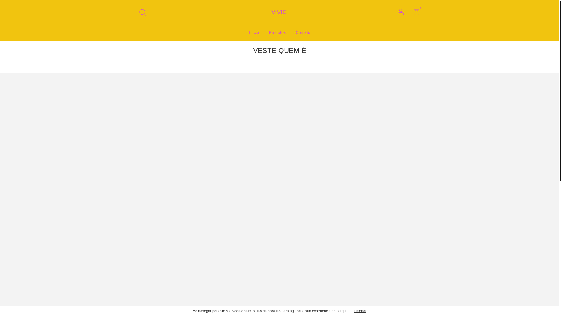 website screenshot of https://viviei.com.br/