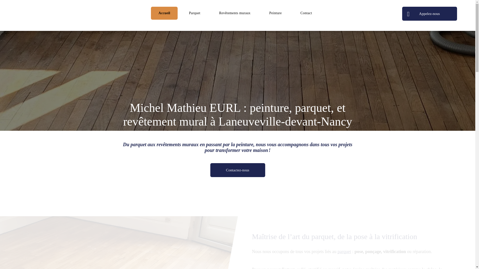 website screenshot of https://sarlmichelmathieu.fr/