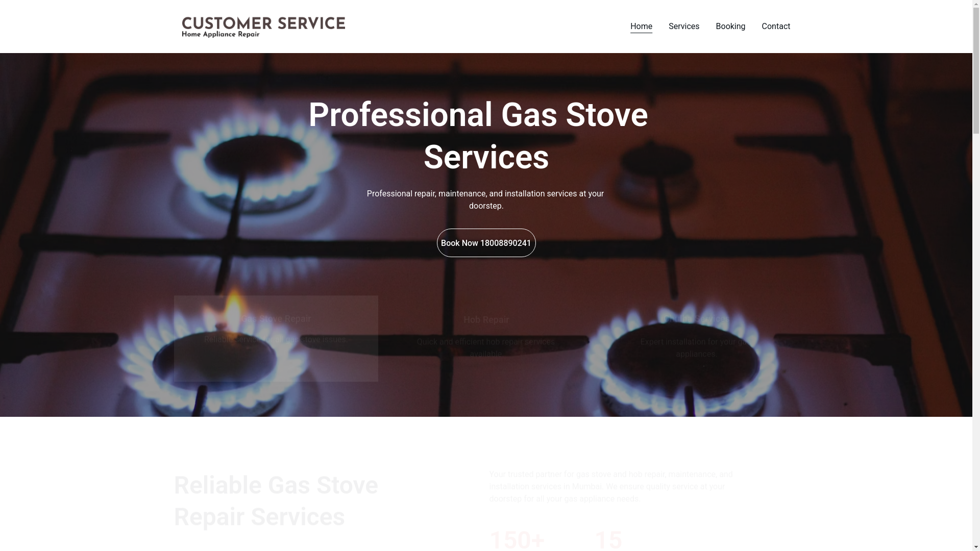 website screenshot of https://eliciaservicecenter.in/
