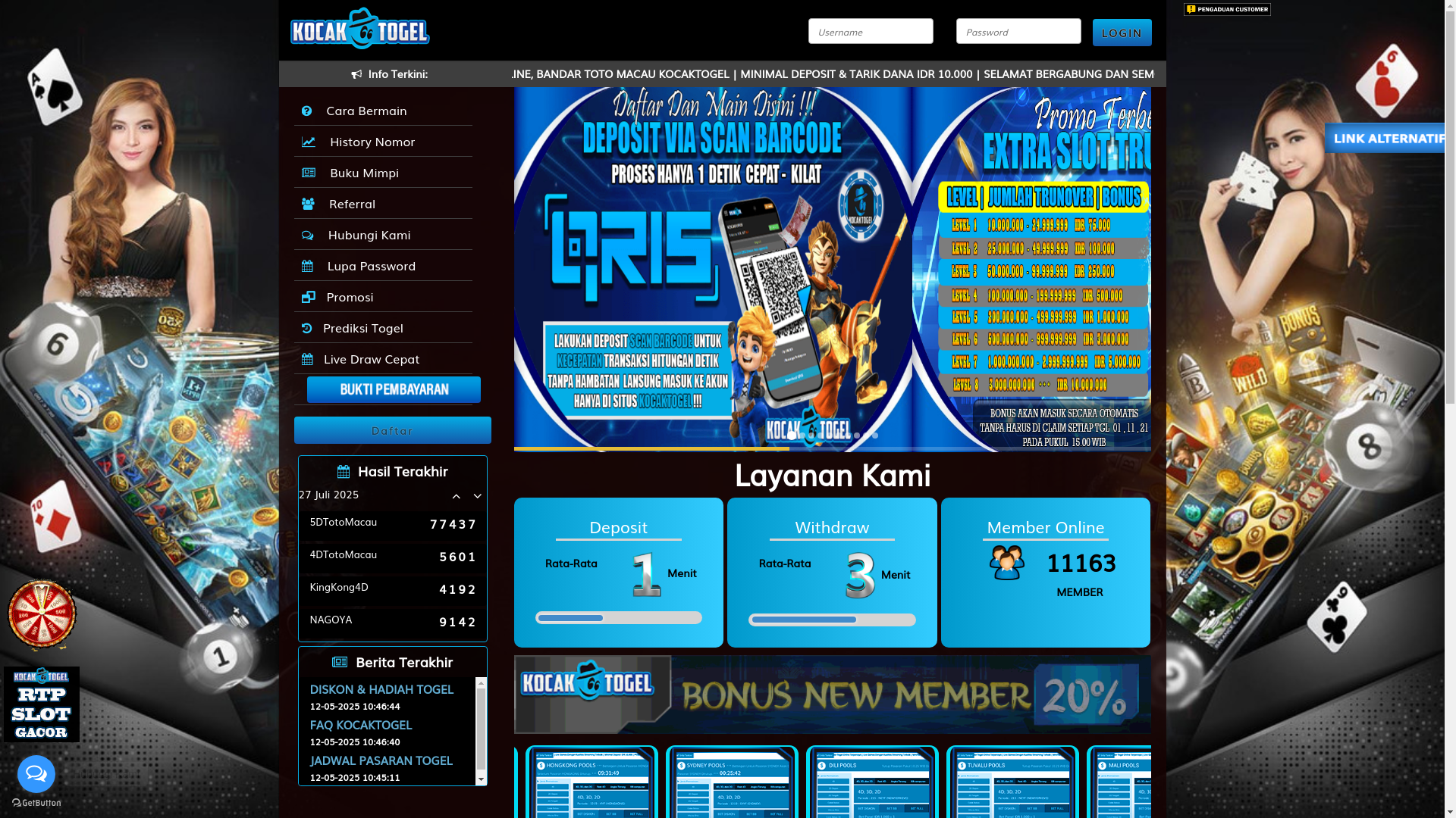 website screenshot of https://kocakmanis.com/