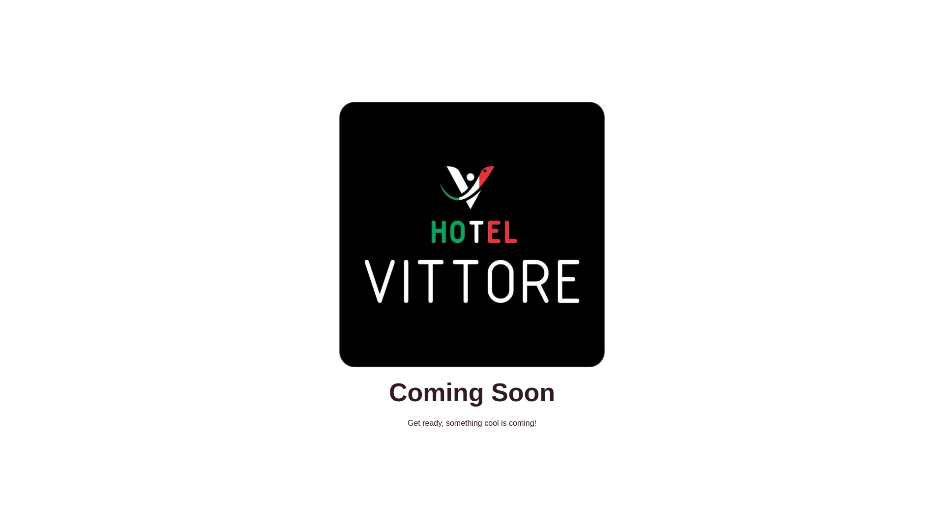 website screenshot of https://hotelvittore.com/