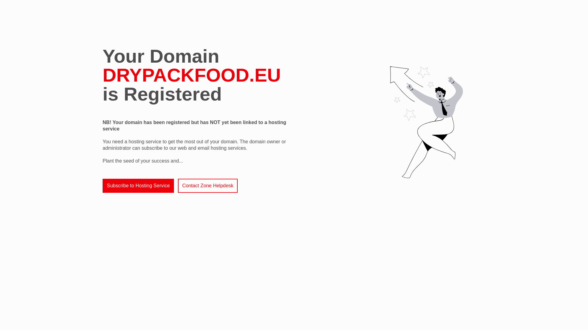 website screenshot of https://drypackfood.eu/