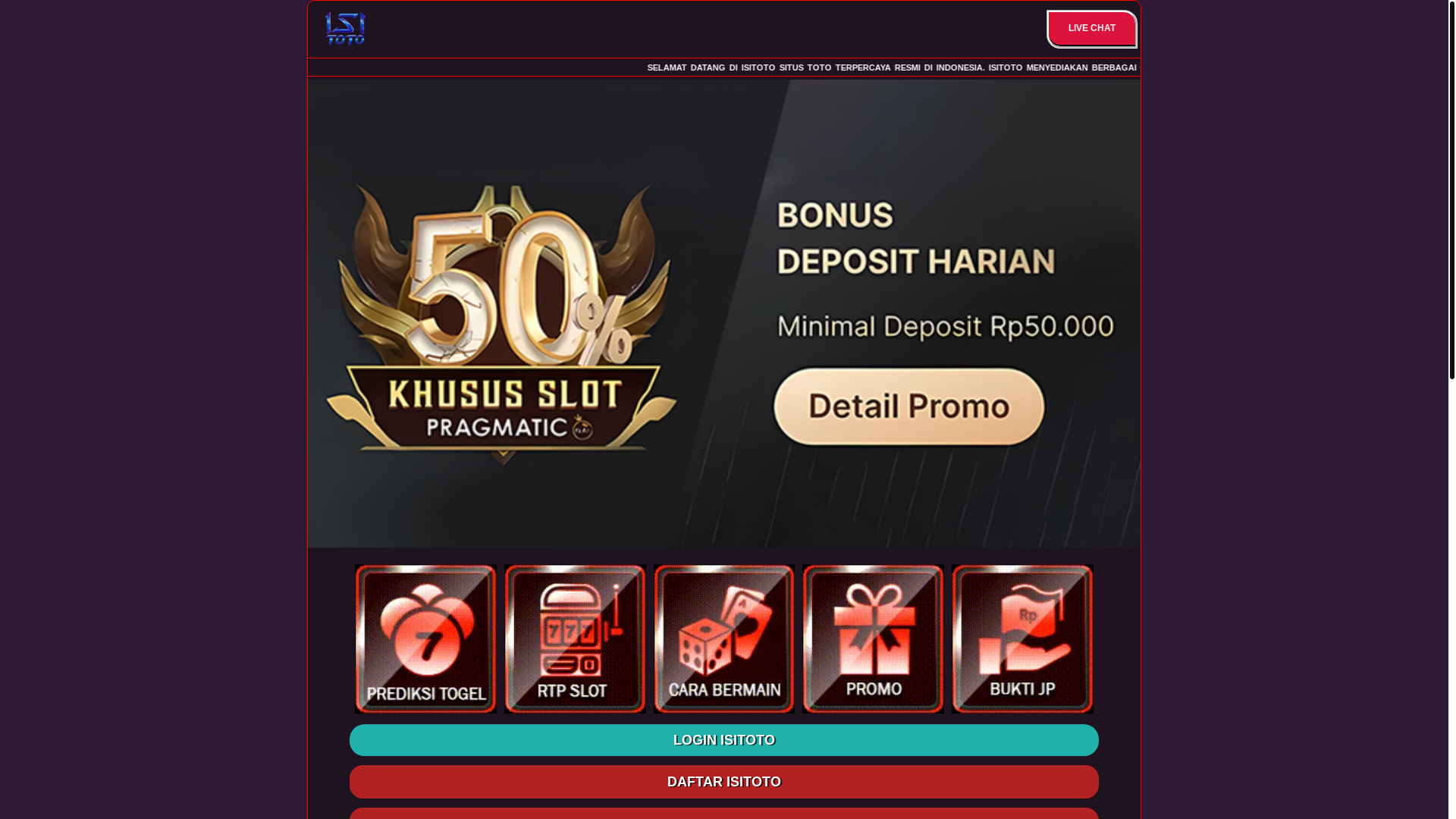 website screenshot of https://isimantapkali30.pages.dev/