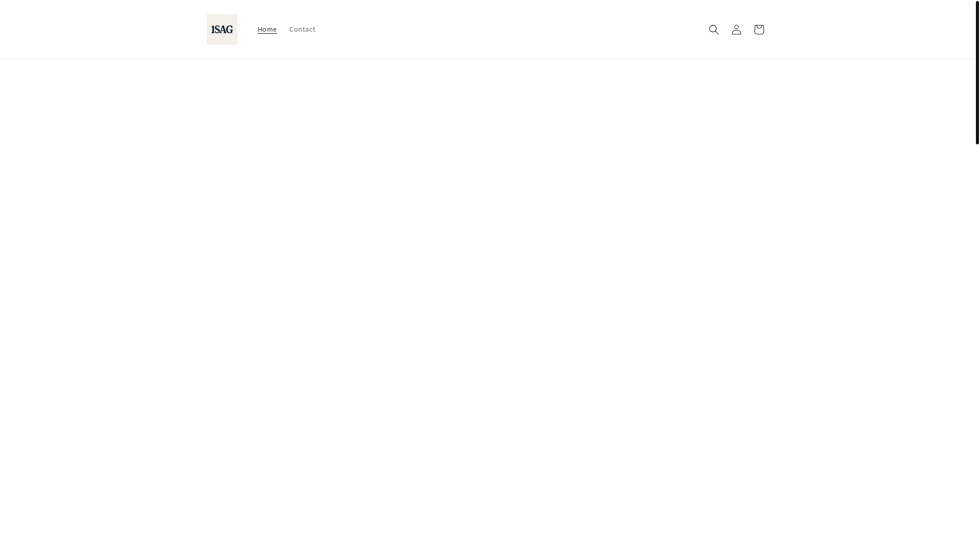 website screenshot of https://1sagproducts.com/