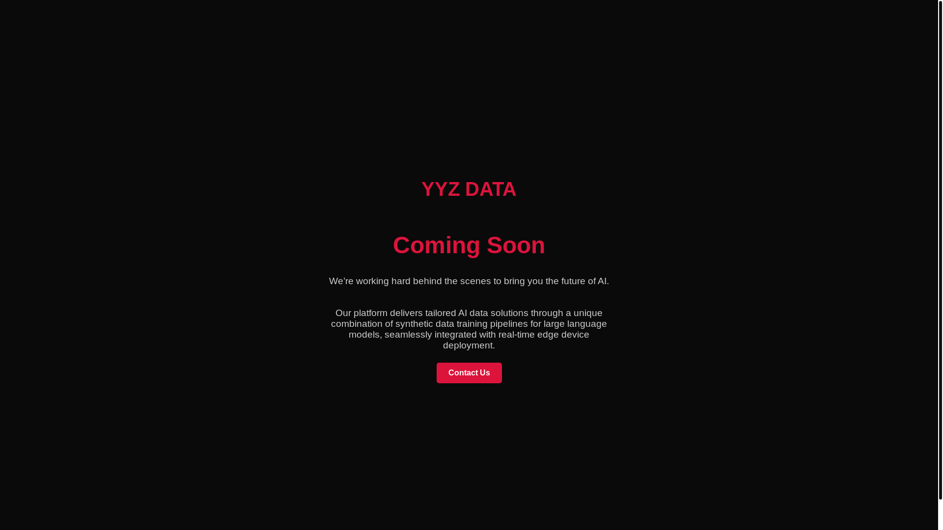 website screenshot of https://yyz-comingsoon.pages.dev/