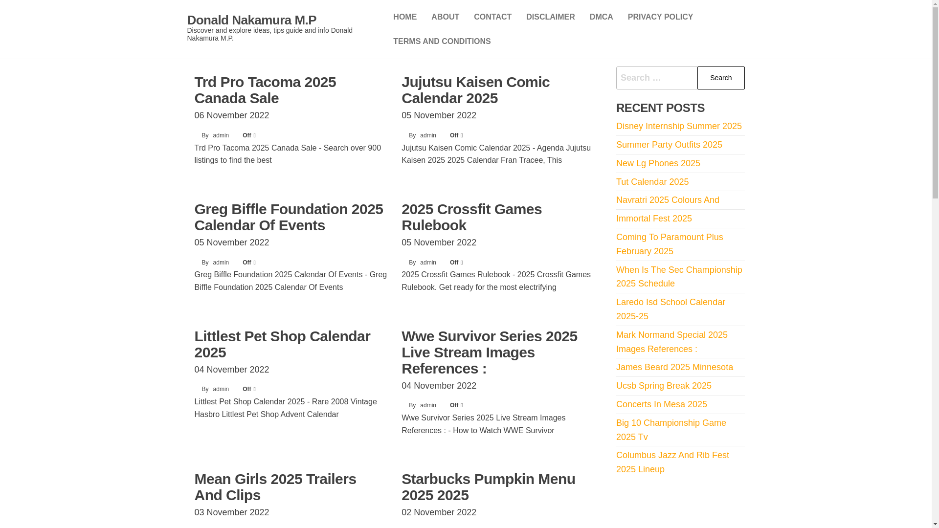 website screenshot of https://donaldnakamuramp.pages.dev/
