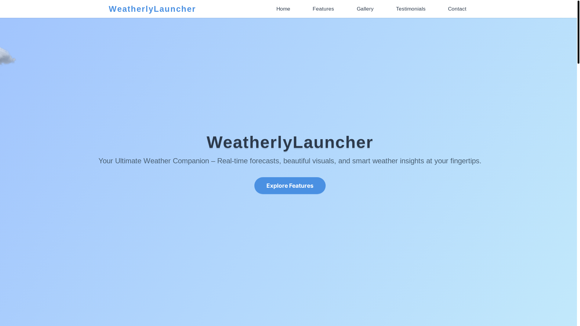 website screenshot of https://www-weatherlylauncher-com.pages.dev/