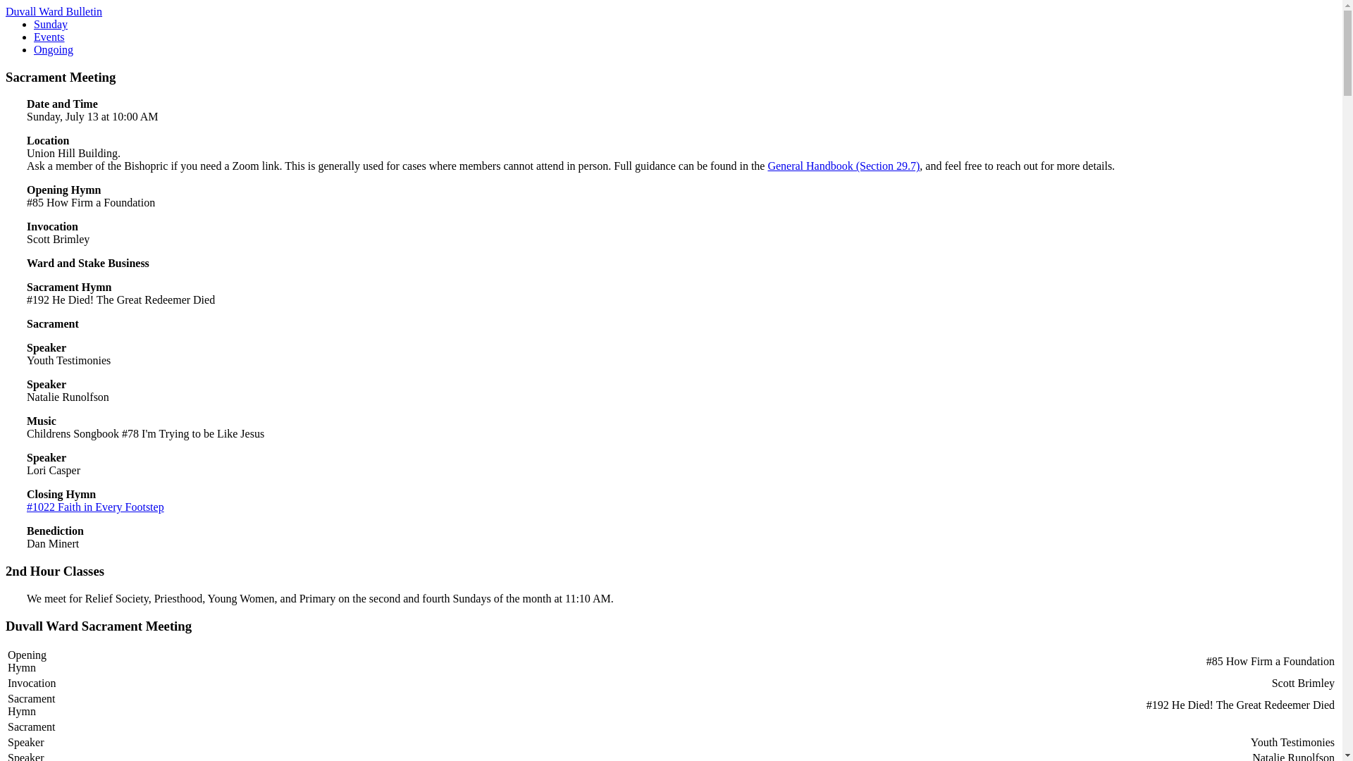website screenshot of https://duvallwardbulletin.pages.dev/