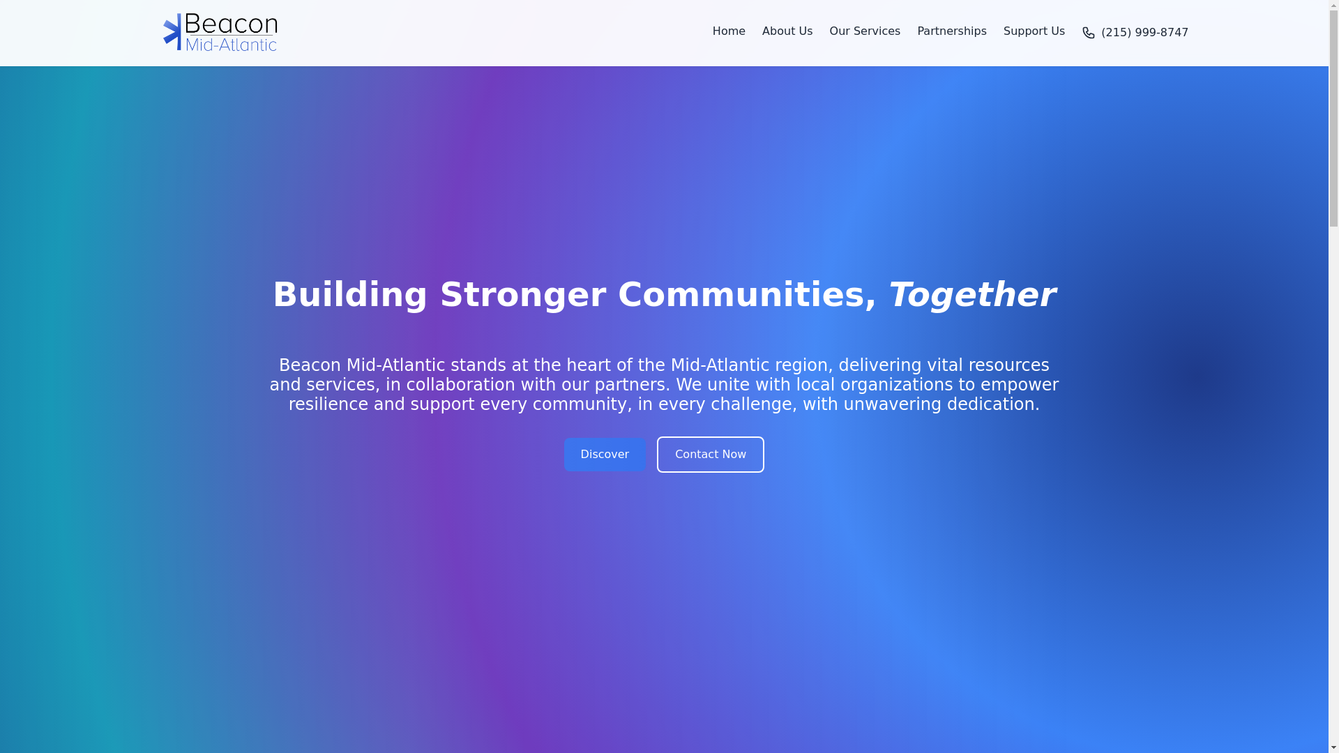 website screenshot of https://beacon-771.pages.dev/