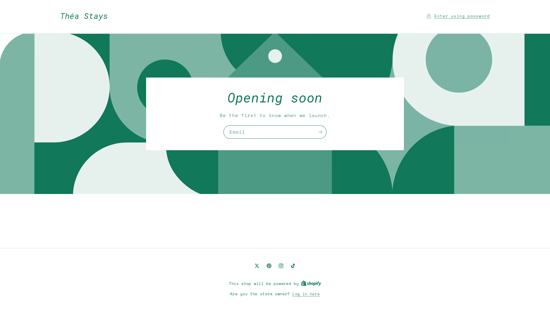 website screenshot of https://theastays.com/