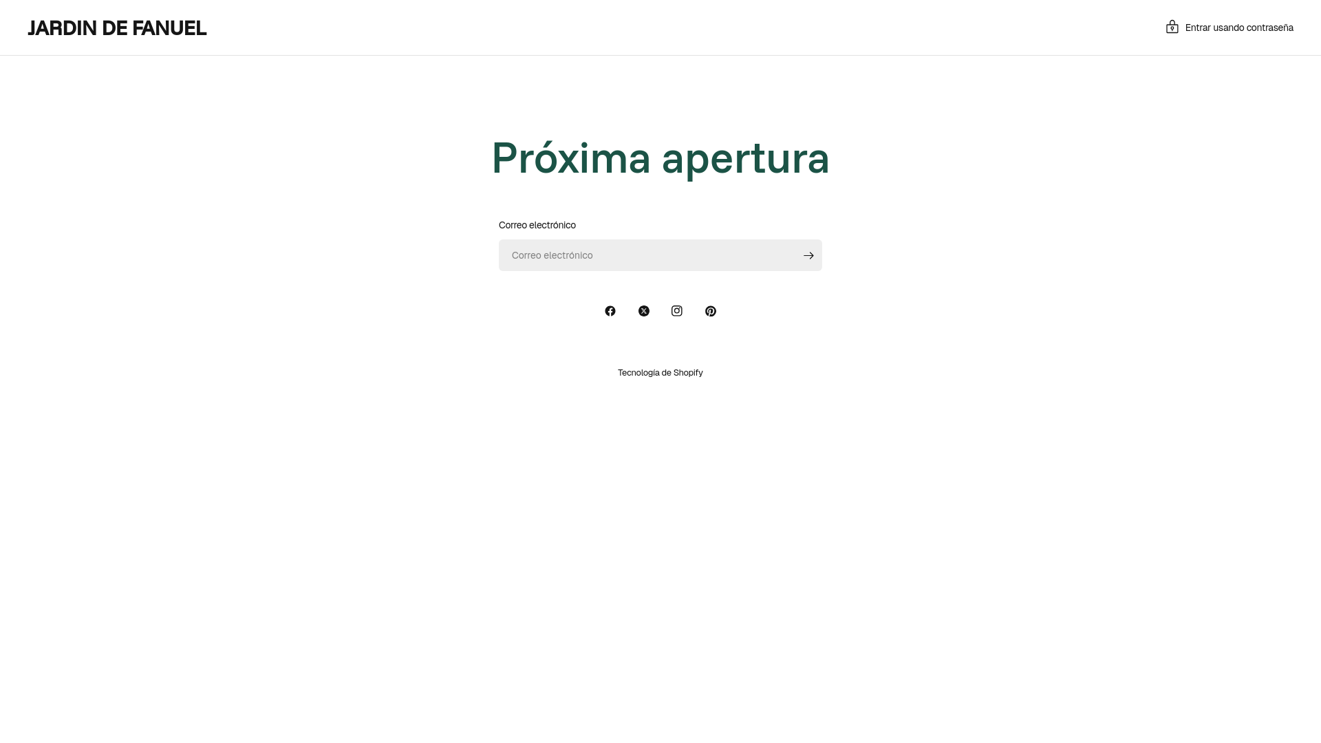 website screenshot of https://jardindefanuel.cl/