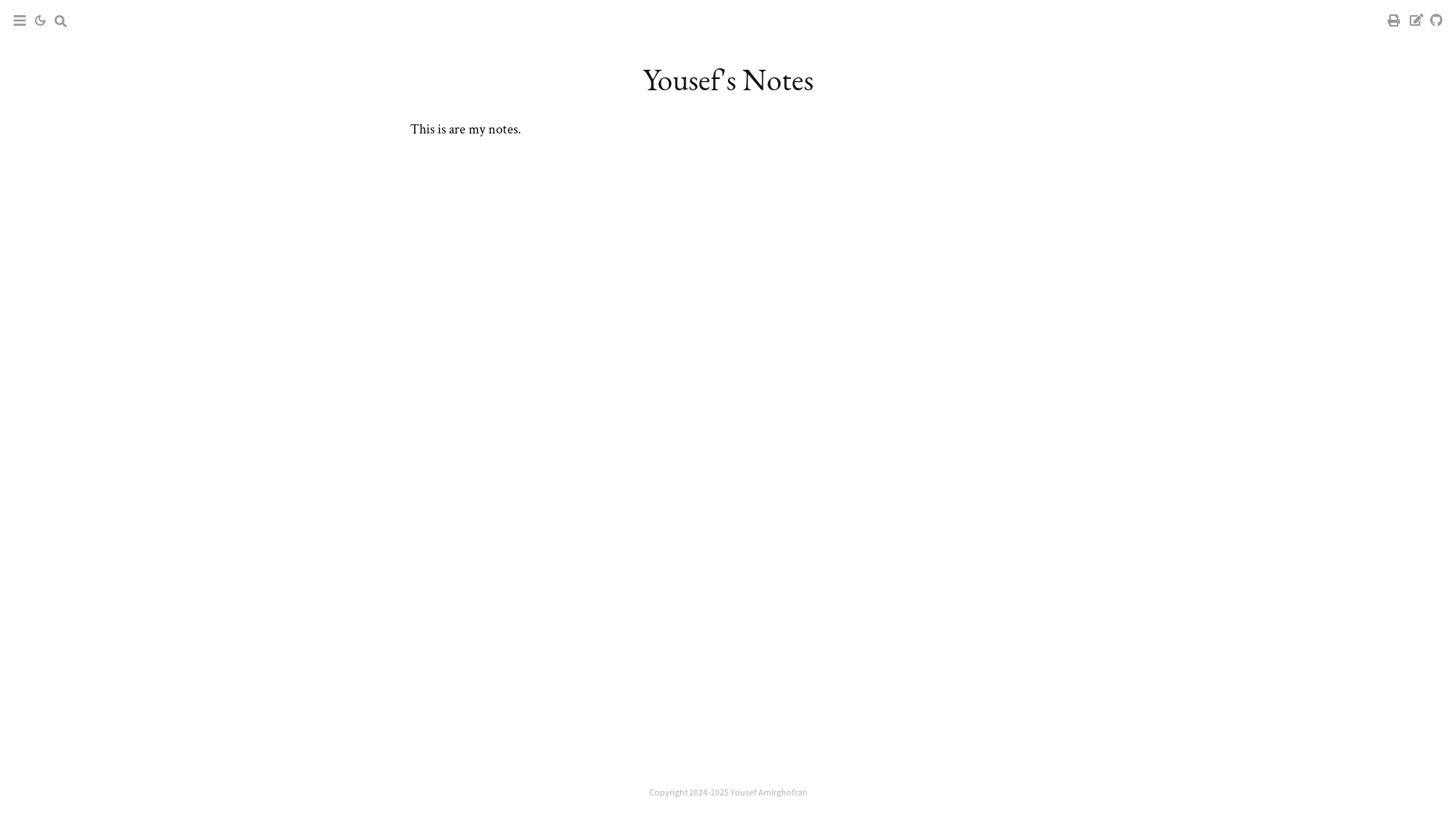 website screenshot of https://university-notes.pages.dev/