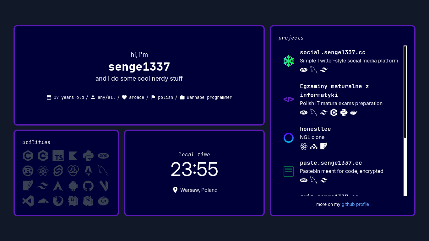 website screenshot of https://senge-astro-test.pages.dev/
