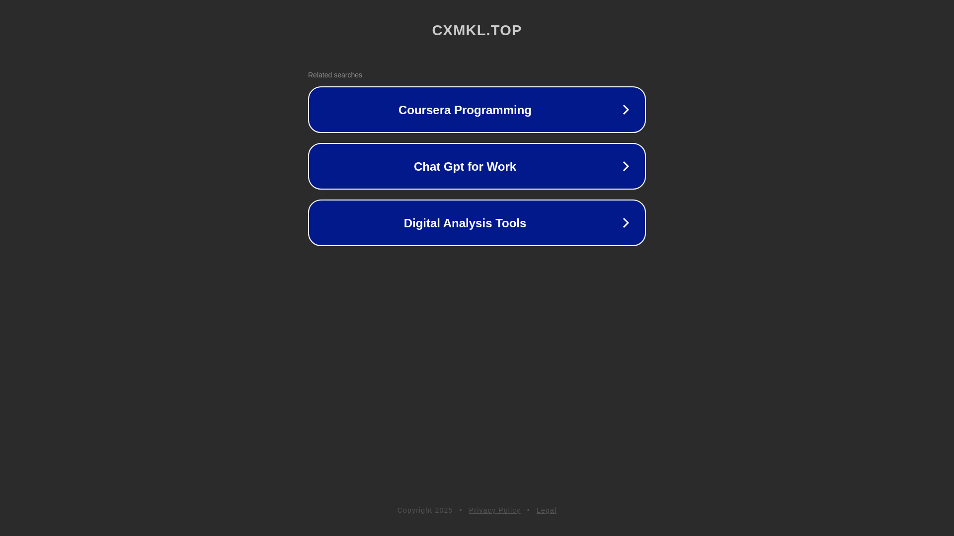 website screenshot of https://cxmkl.top/