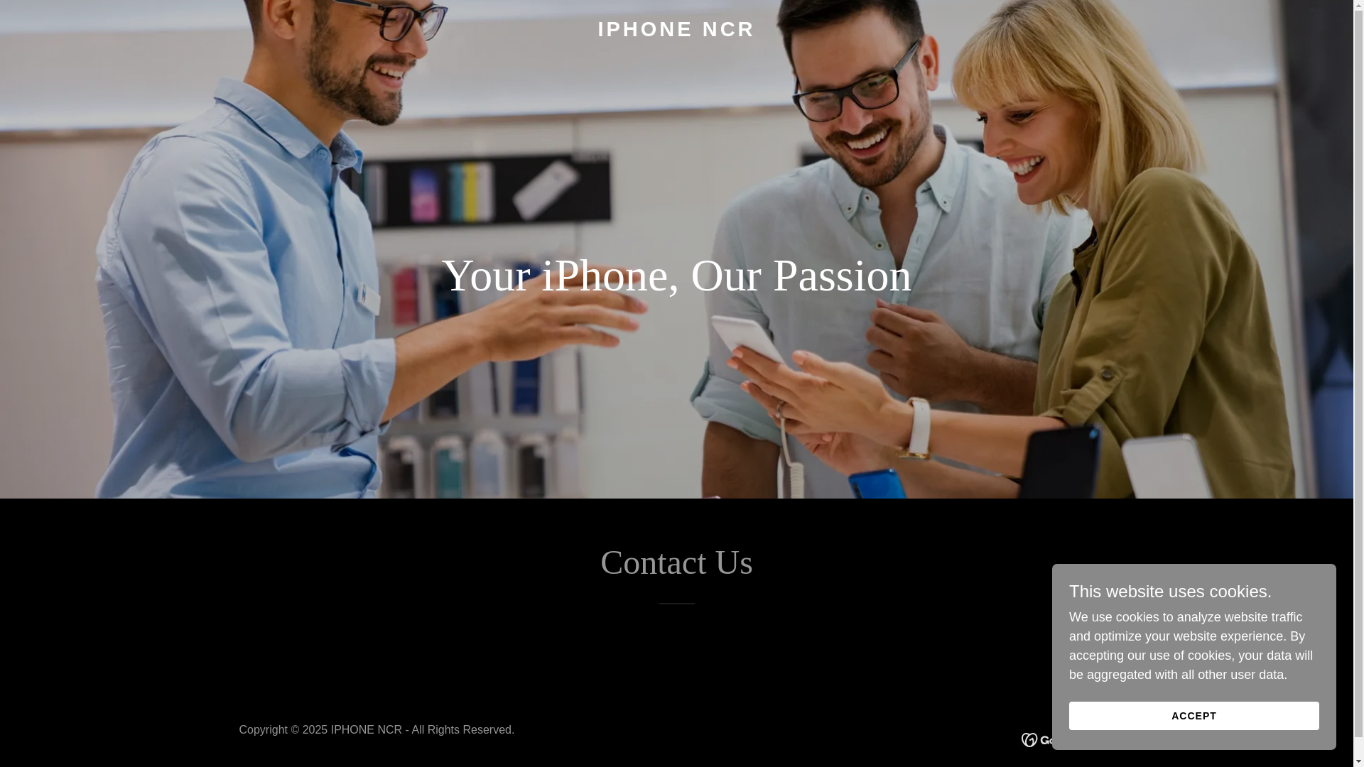 website screenshot of https://iphonencr.shop/