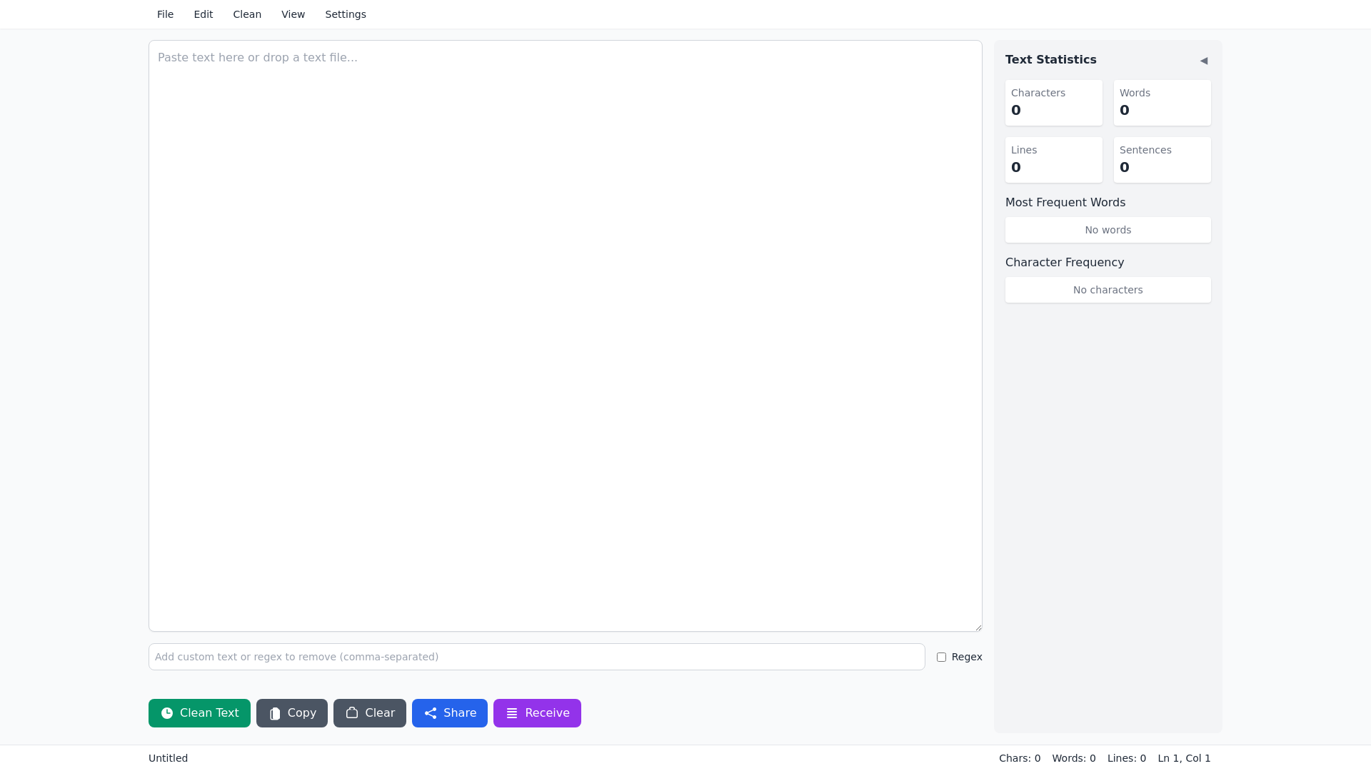 website screenshot of https://web-cleartext.pages.dev/