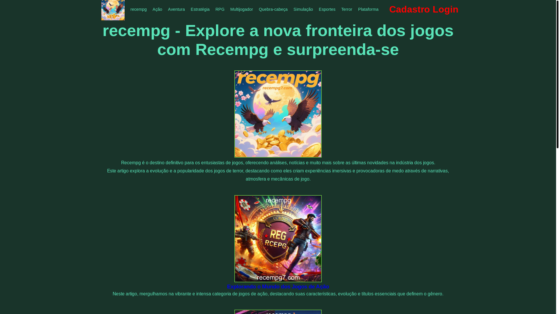 website screenshot of https://recempg7.com/