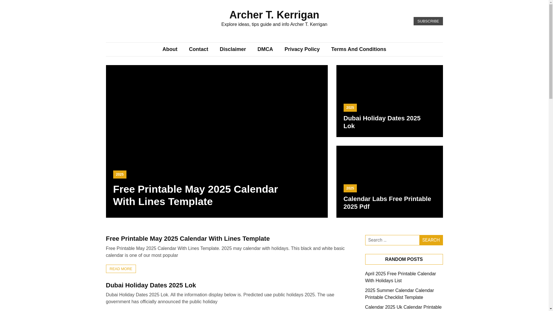 website screenshot of https://archertkerrigan.pages.dev/