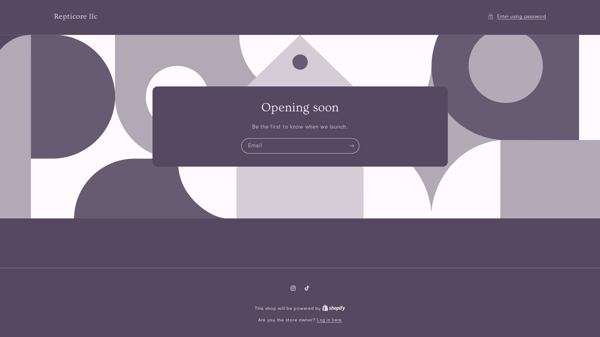 website screenshot of https://repticorellc.com/