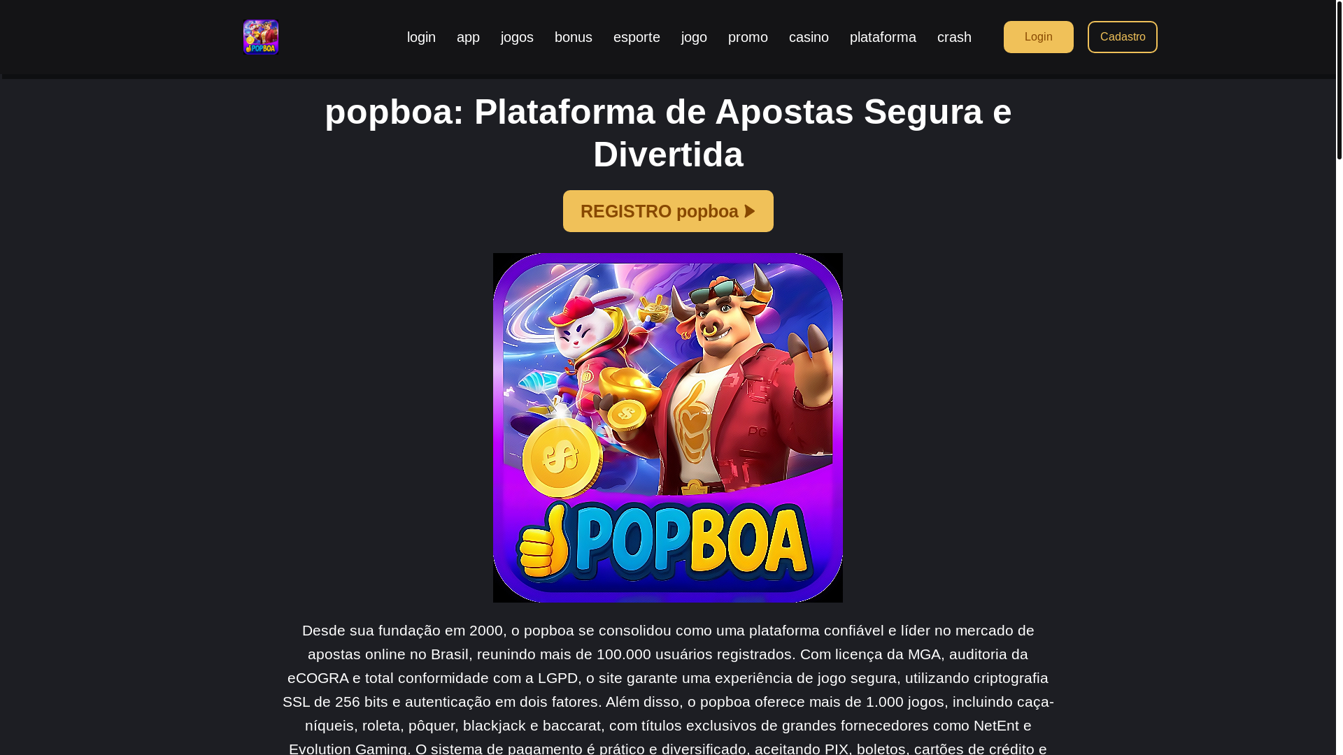 website screenshot of https://popboaapp.com/