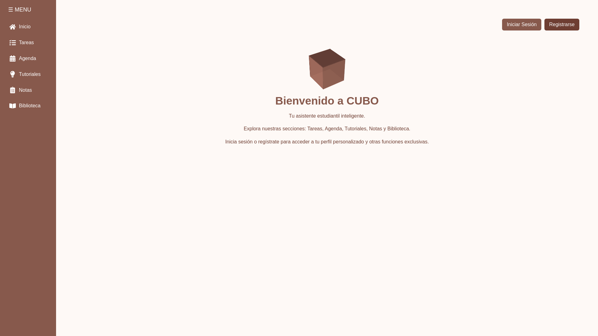 website screenshot of https://cubotuasistente.space/