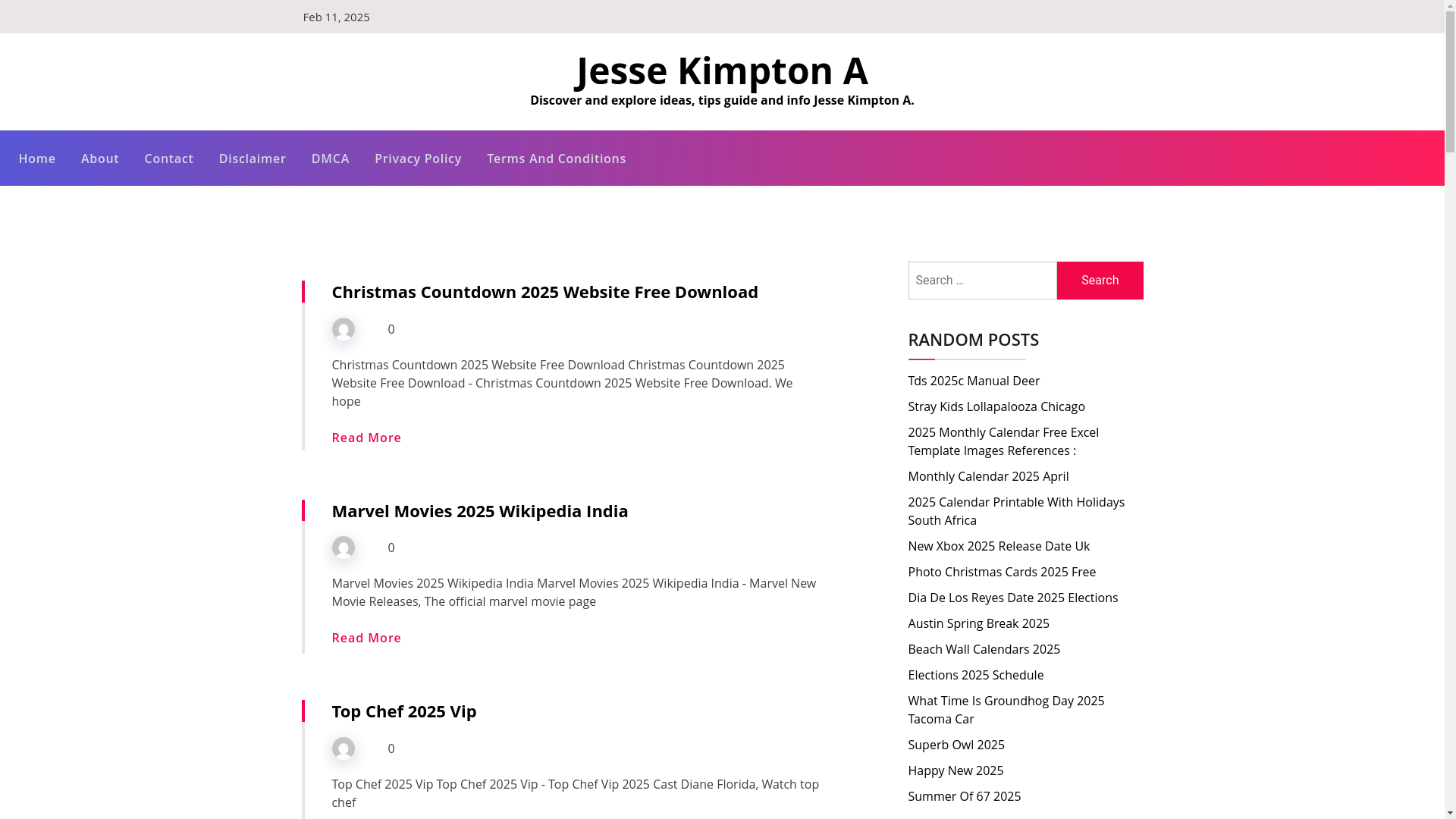 website screenshot of https://jessekimptona.pages.dev/
