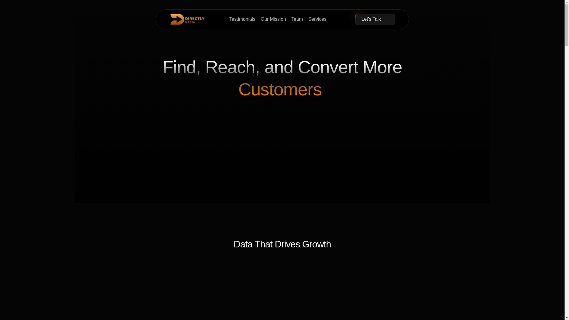 website screenshot of https://mydirectly-media.com/