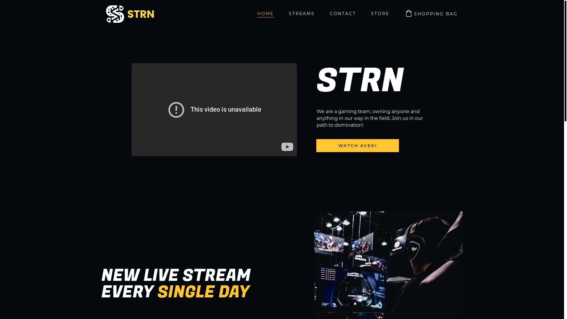 website screenshot of https://noluck.pro/