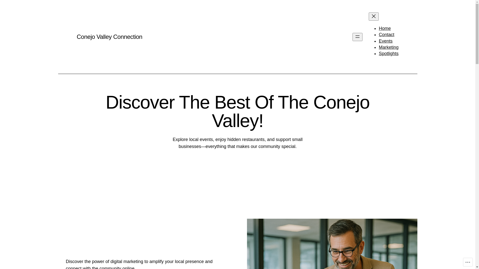 website screenshot of https://cone-jo-valley-connection.com/