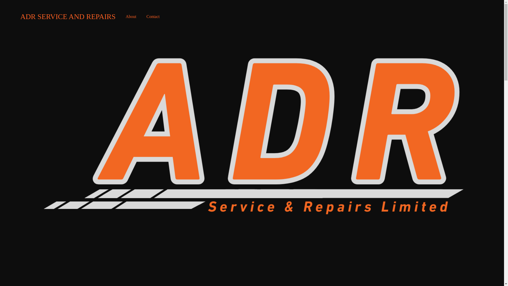 website screenshot of https://adrserviceandrepairs.co.uk/