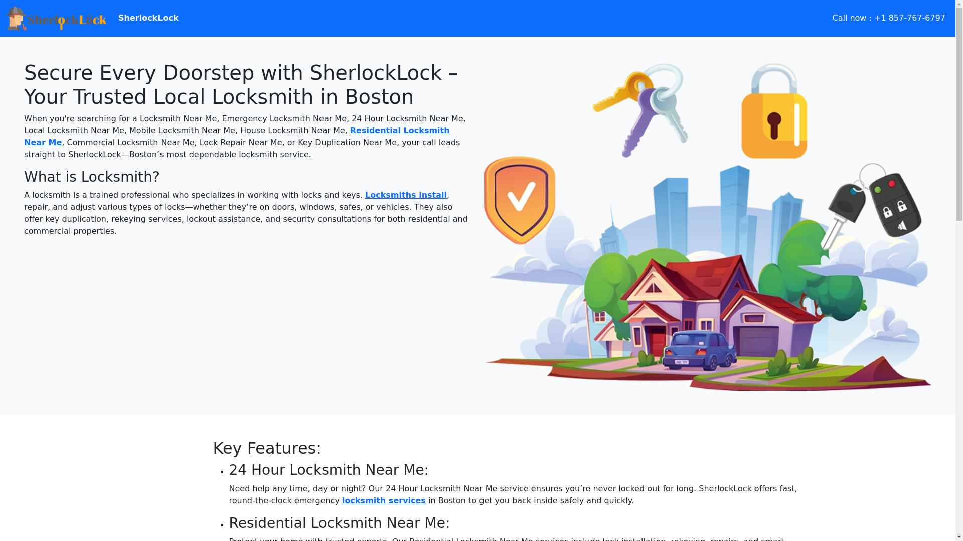 website screenshot of https://secureeverydoorstepwithsherlocklock.pages.dev/