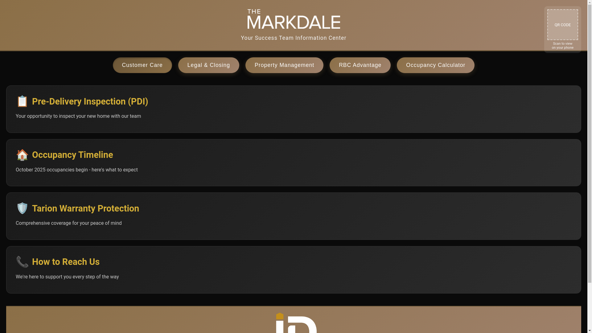 website screenshot of https://markdale-interactive-display.pages.dev/