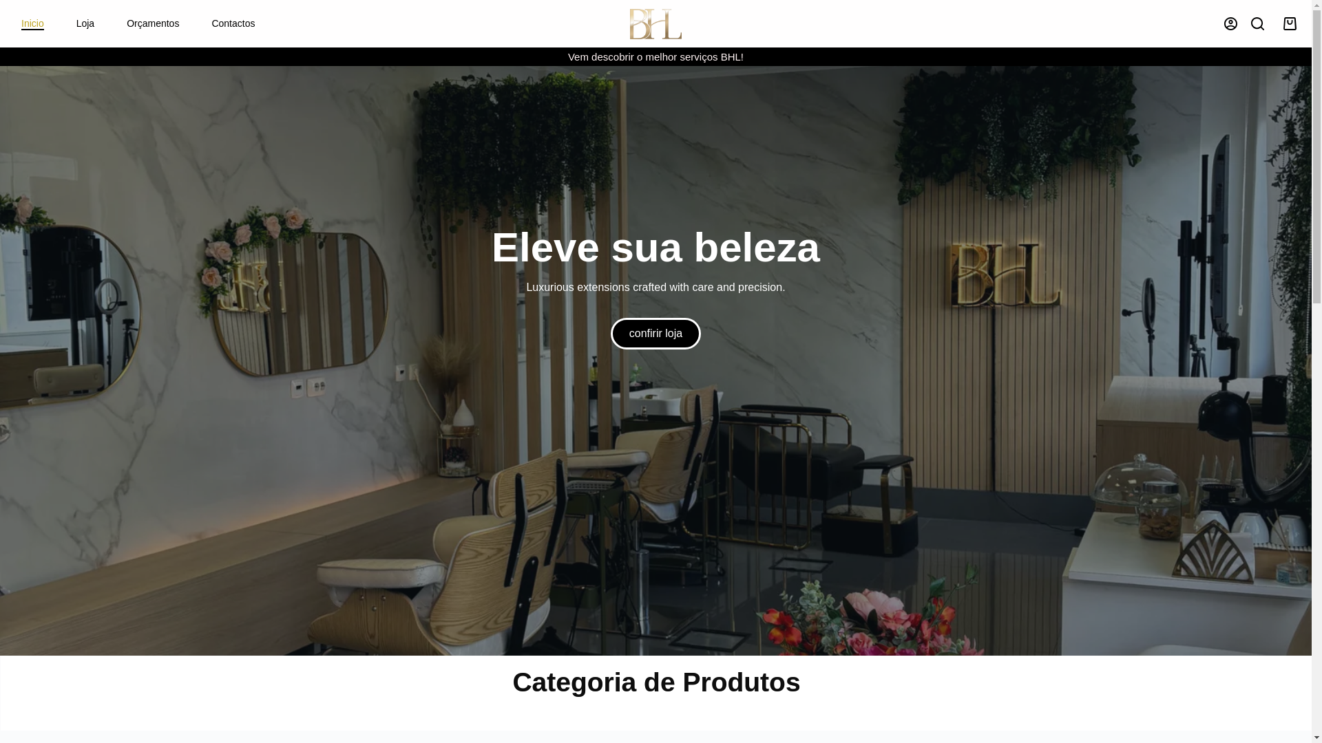 website screenshot of https://beautyhairluxury.com/