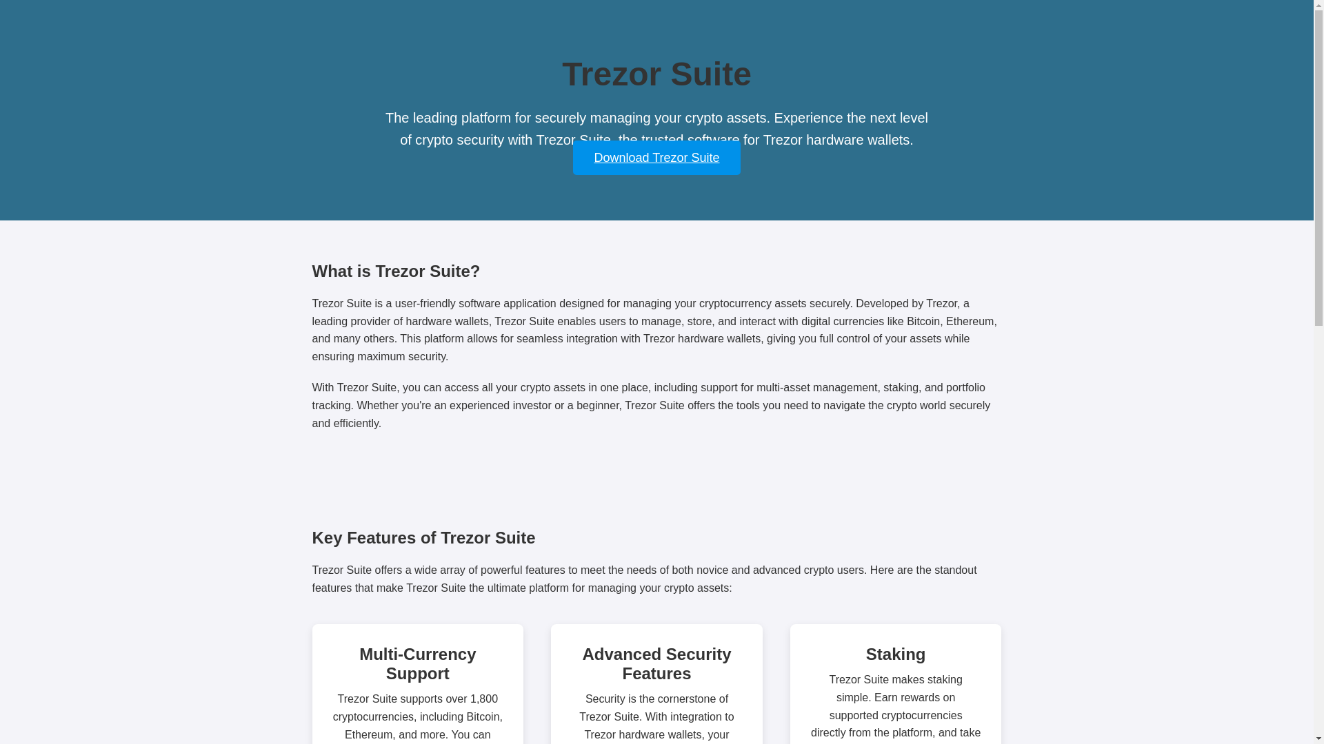 website screenshot of https://trezr-suite-ensi.pages.dev/