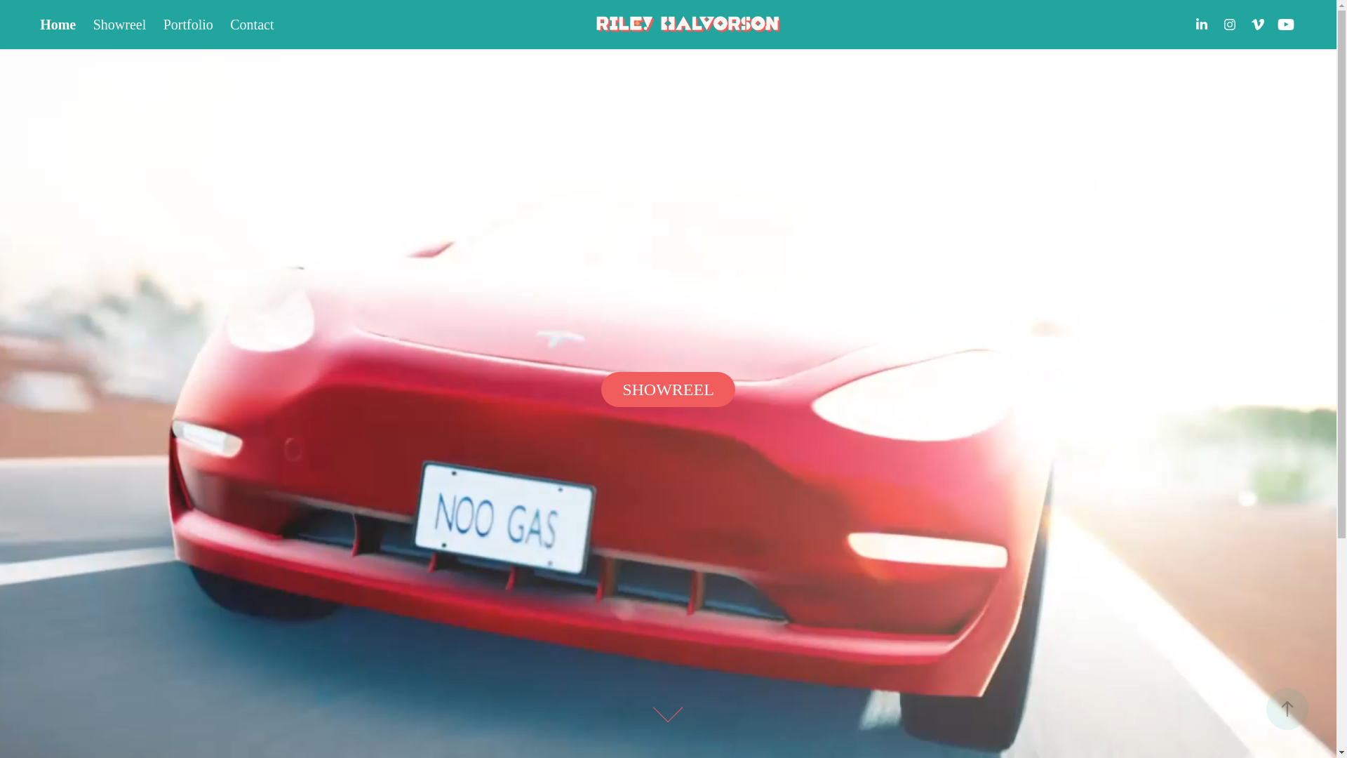 website screenshot of https://rileyhalvorson.com/