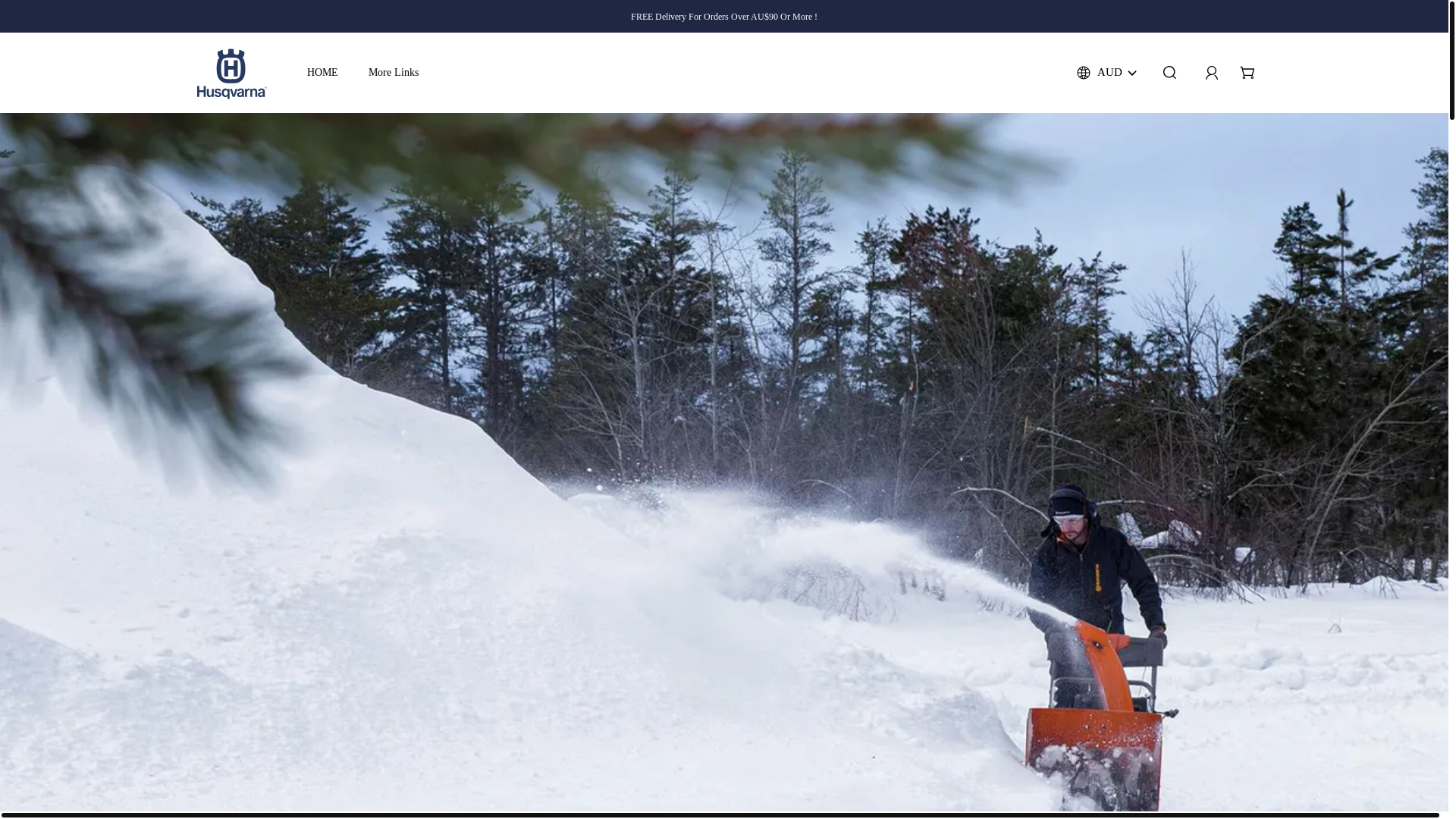 website screenshot of https://husqvarnaau.com/