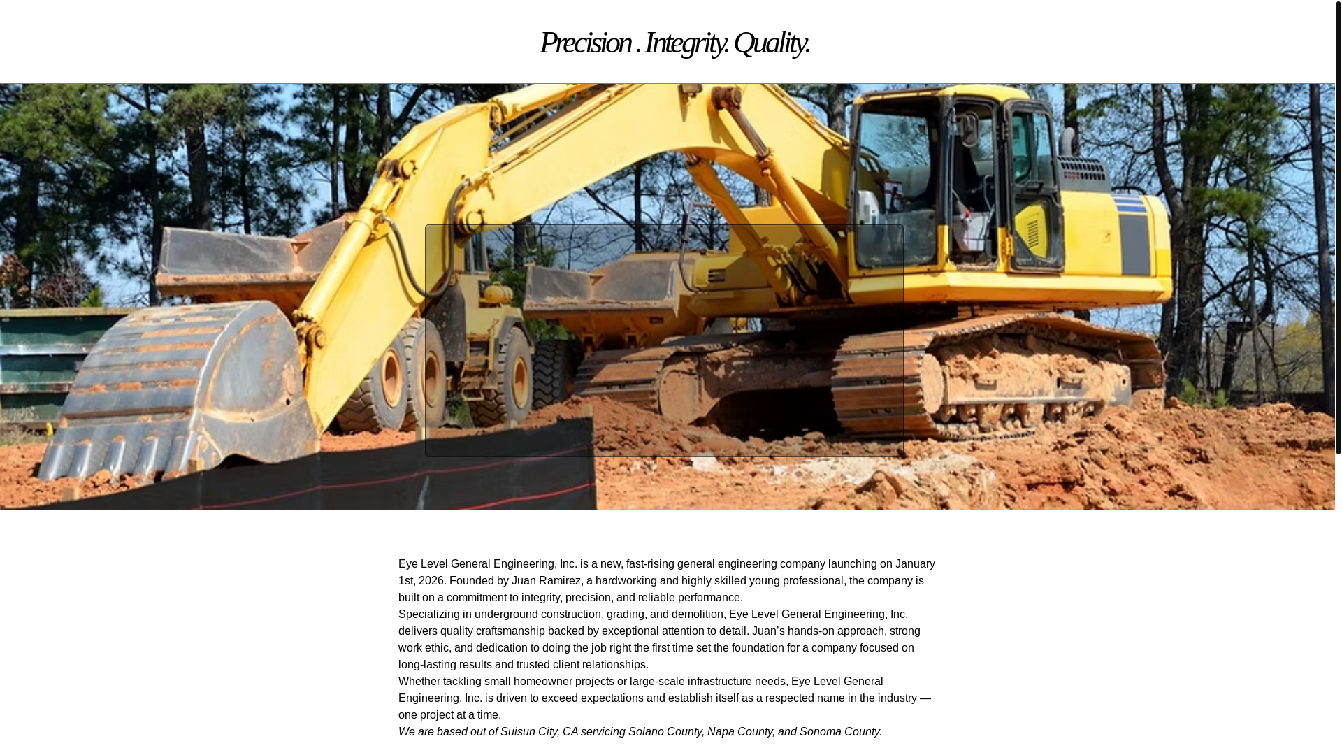 website screenshot of https://eyelevelengineering.com/