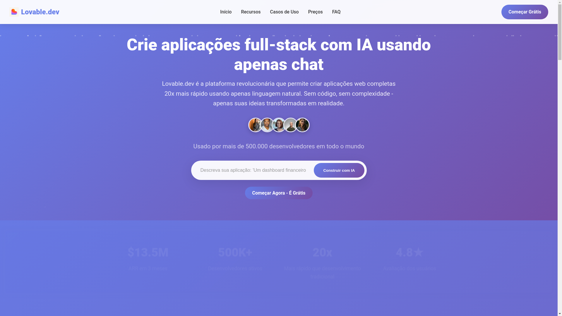 website screenshot of https://lovable-1rn.pages.dev/