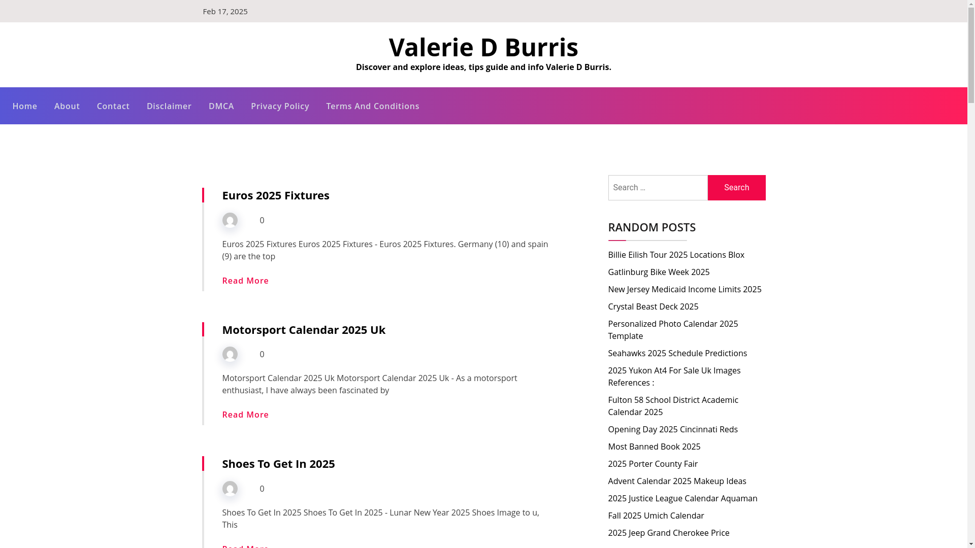 website screenshot of https://valeriedburrisj.pages.dev/