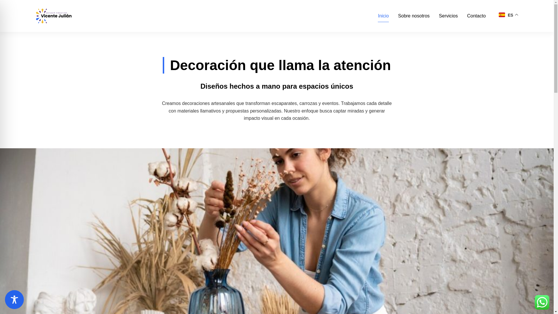 website screenshot of https://vjestudio.com/