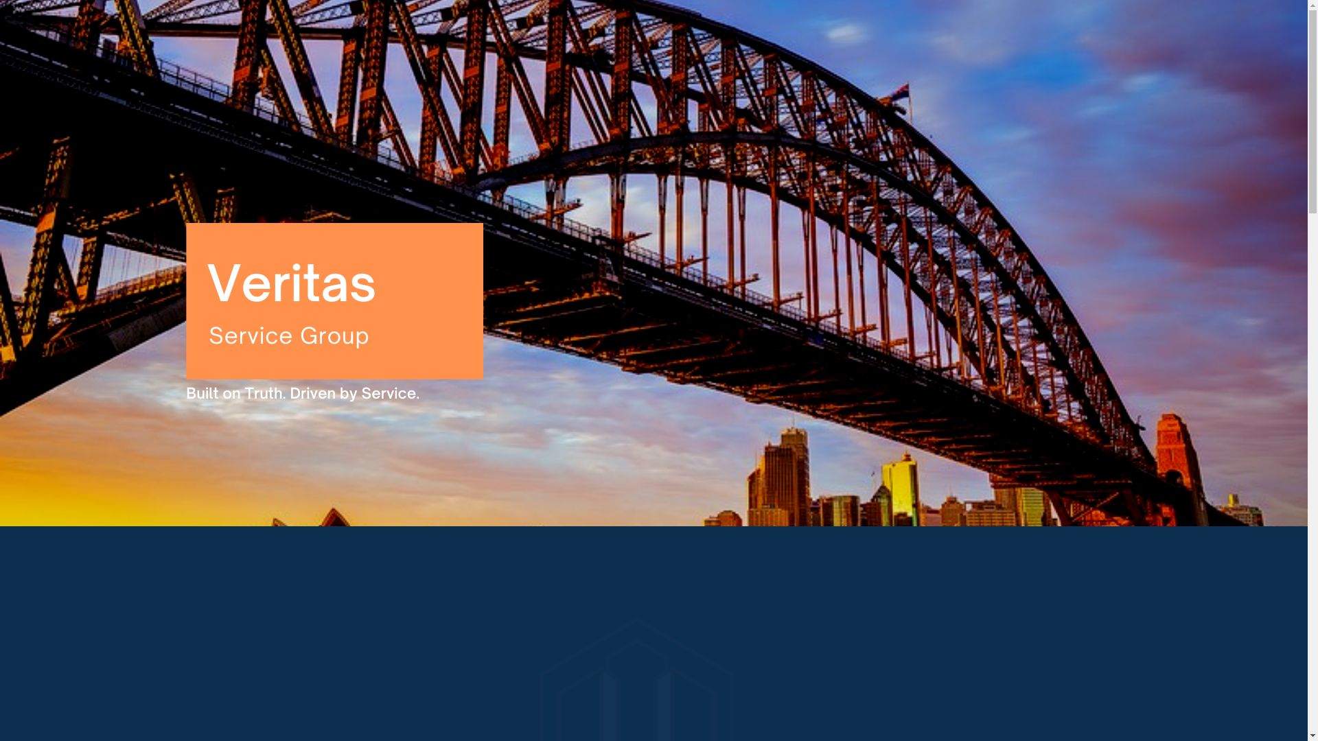 website screenshot of https://veritasservicegroup.com/