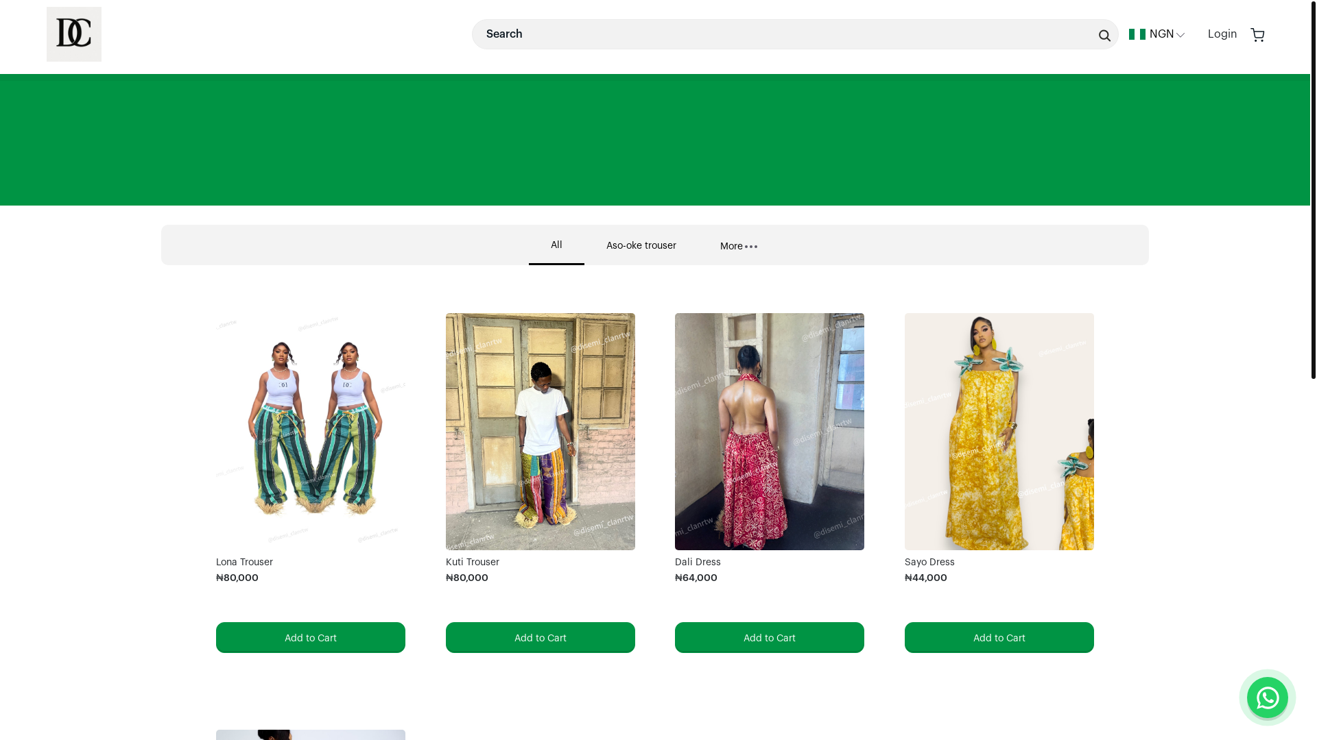 website screenshot of https://disemiclan.com.ng/