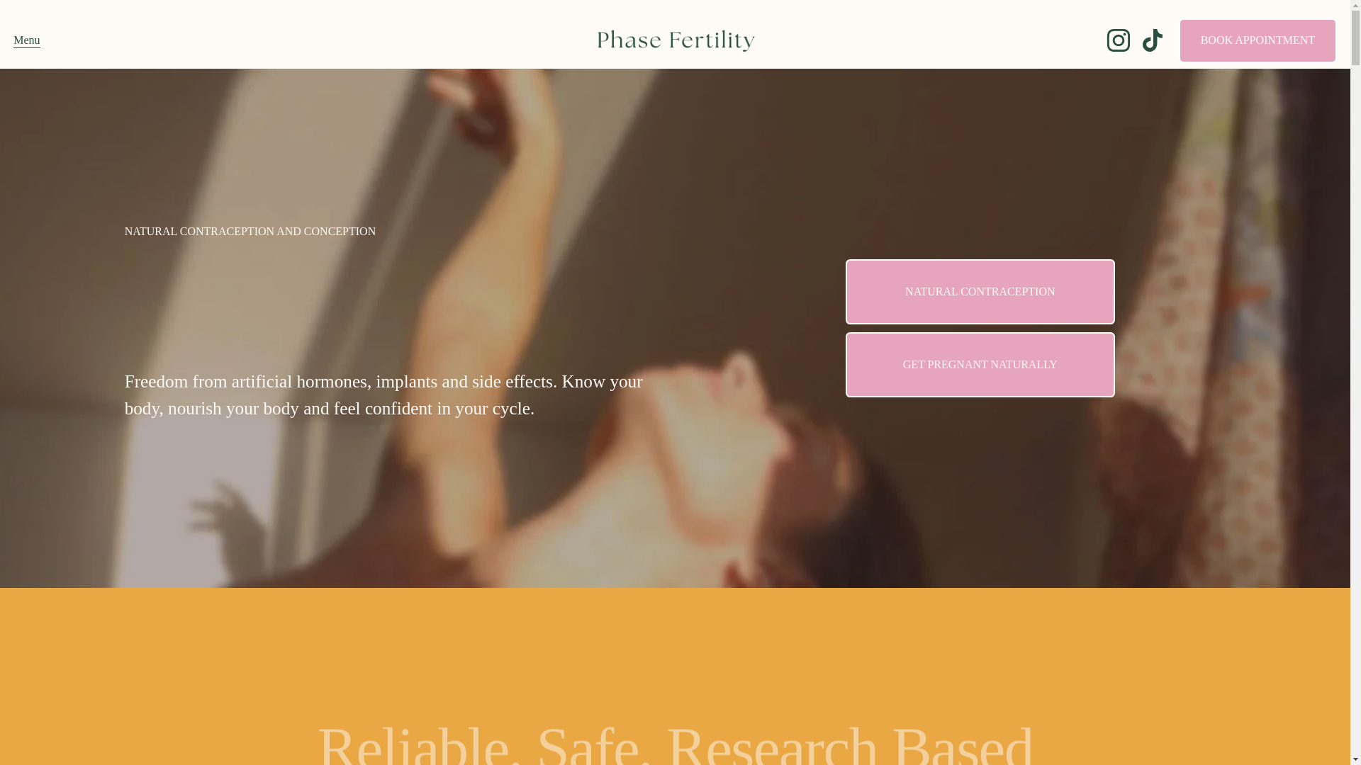 website screenshot of https://thephasemethod.co.nz/