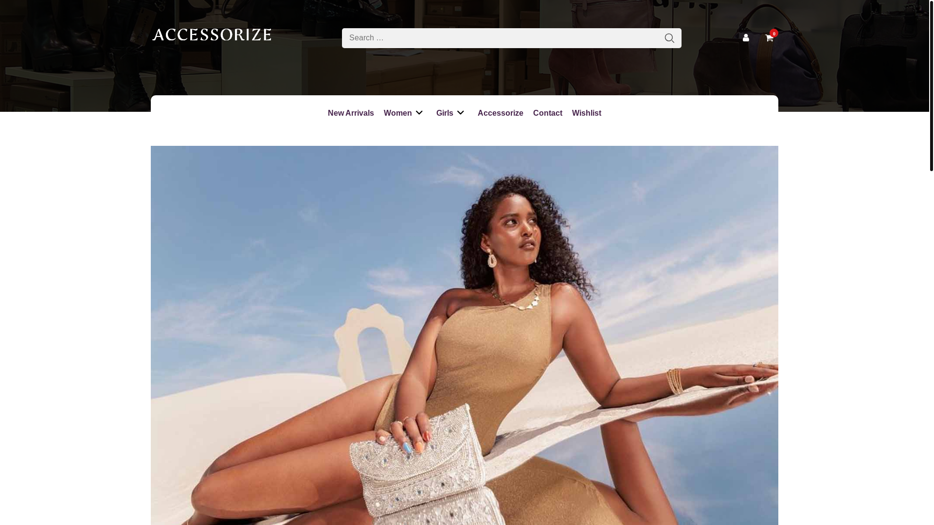 website screenshot of https://www.carolinecaniffi.shop/