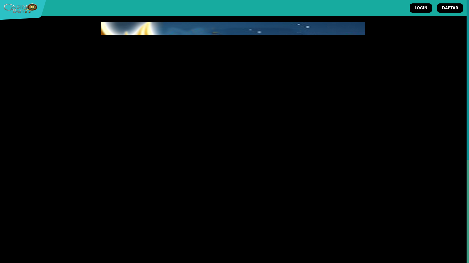 website screenshot of https://ptcasinobet77.xyz/