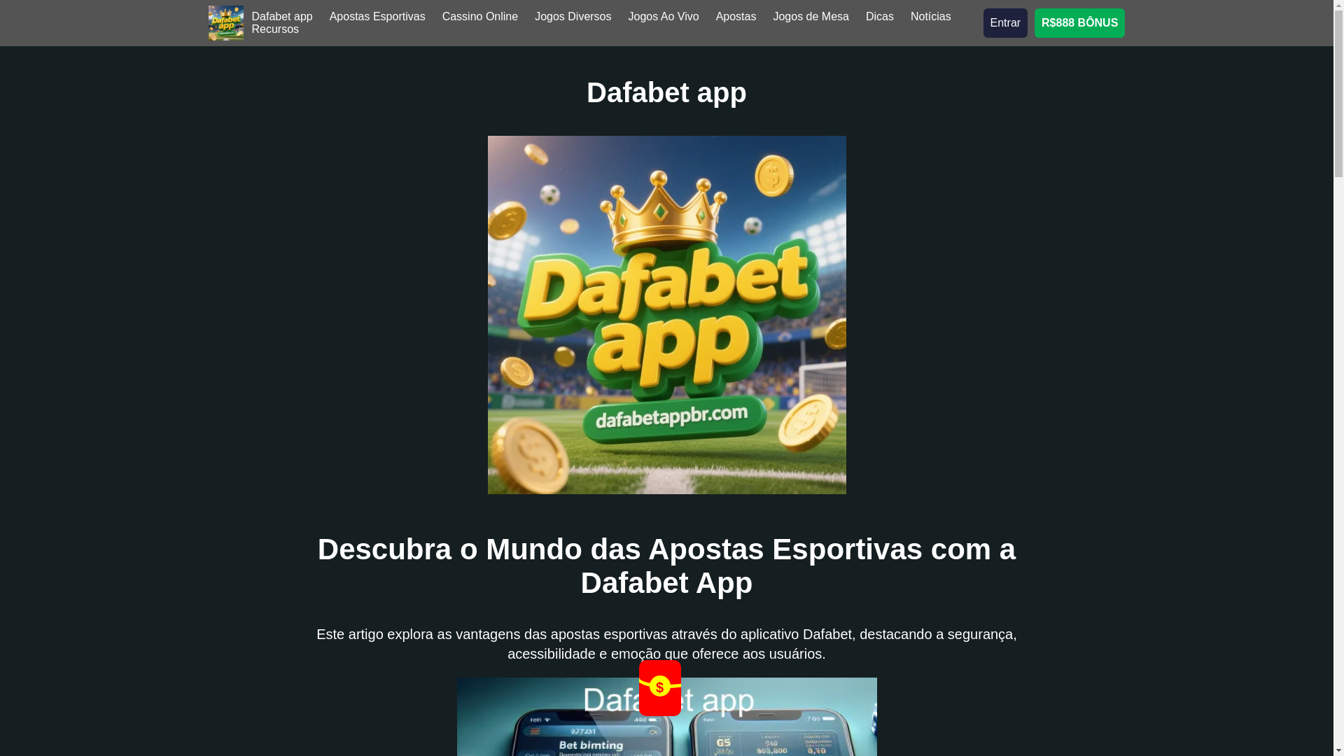 website screenshot of https://dafabetappbr.com/