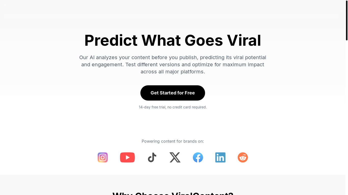website screenshot of https://aiviralcontent.pages.dev/
