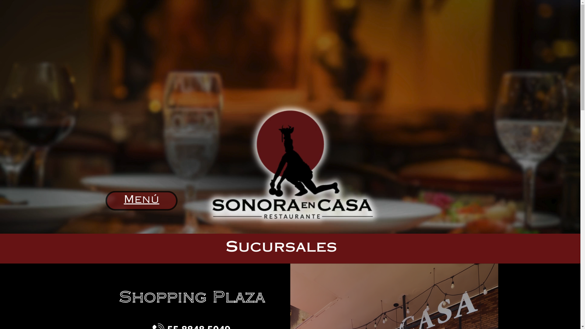 website screenshot of https://sonoraencasa.com/