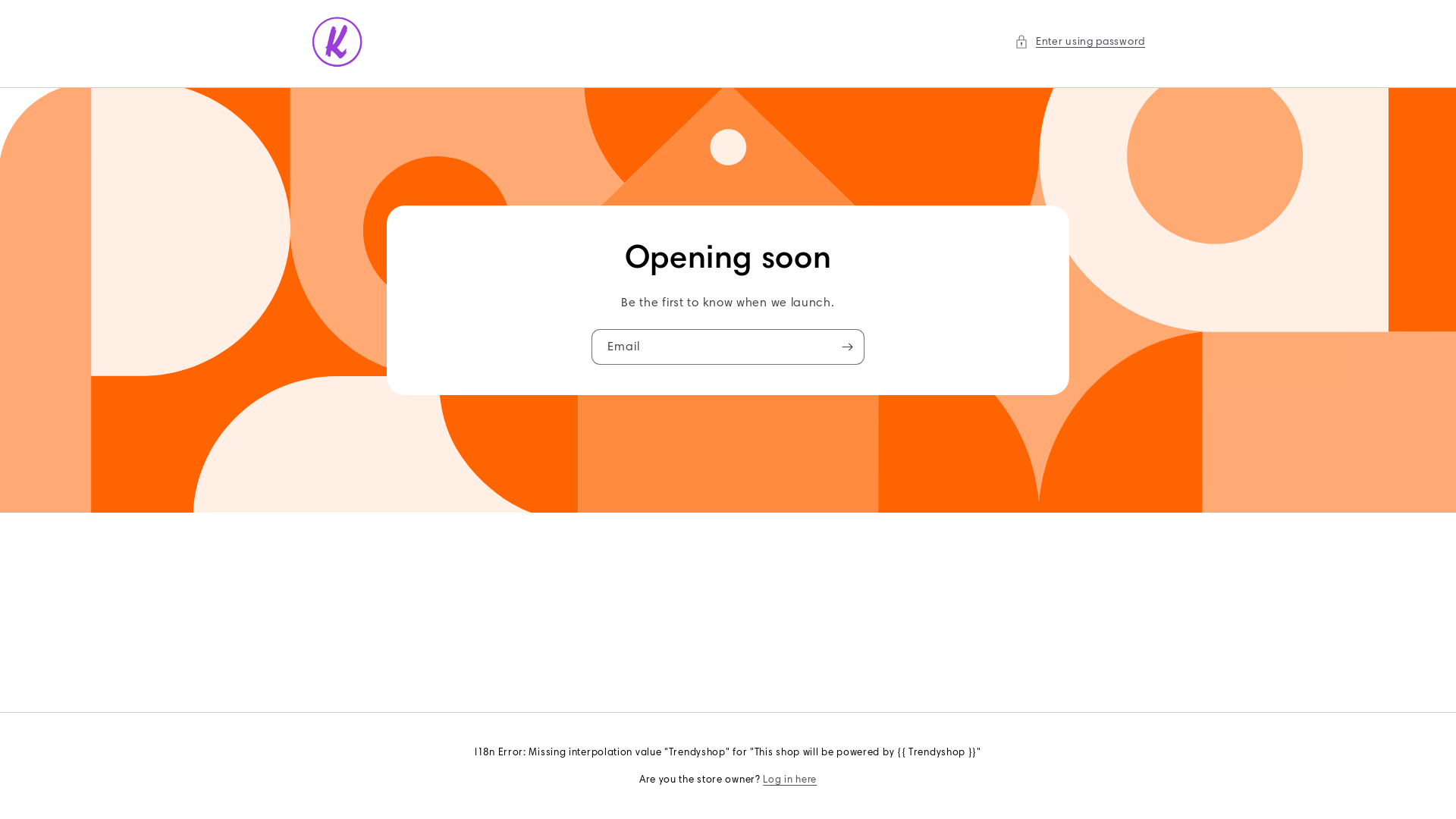 website screenshot of https://thekashees.info/