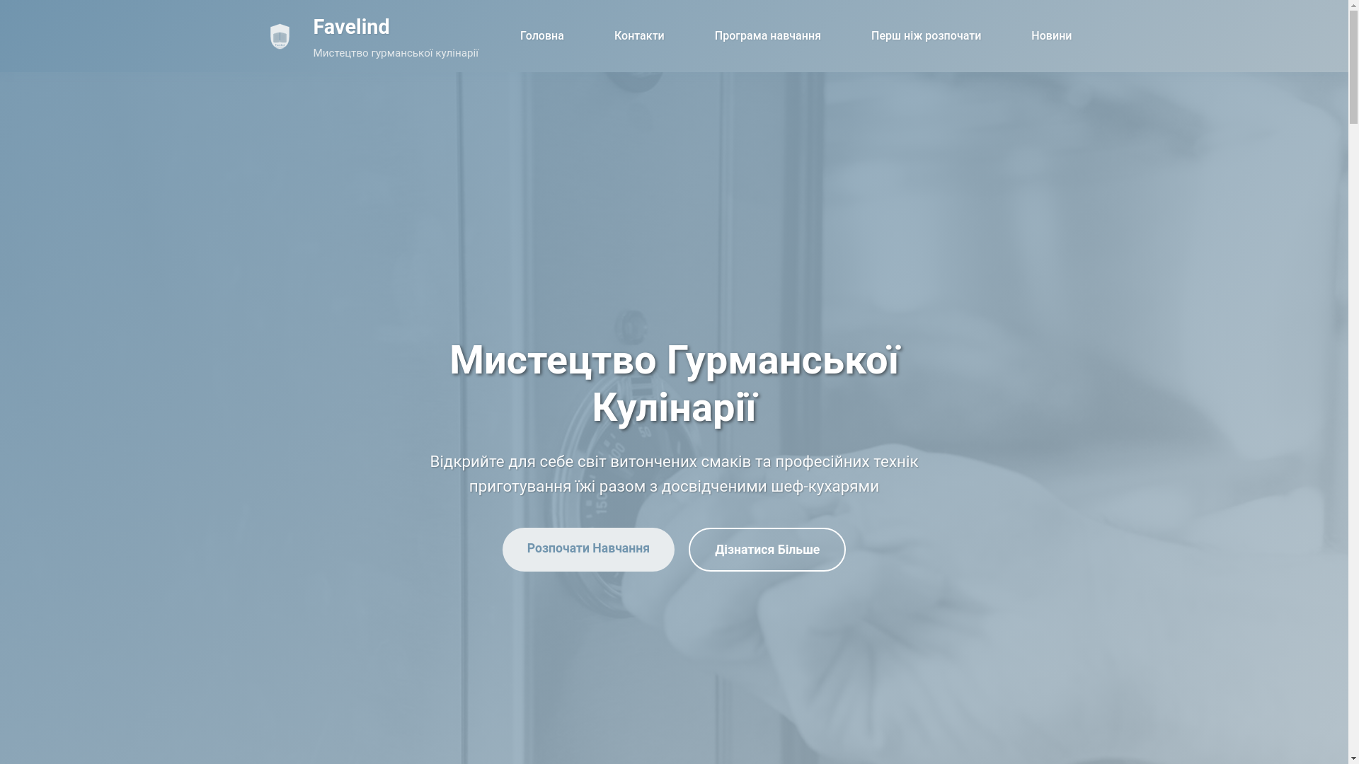 website screenshot of https://favelind.com/